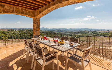 Casale Grottini 8: Landscape, Outdoor Furniture, Chair, Kitchen & Dining Room Table, Outdoor Table, Eco Hotel
