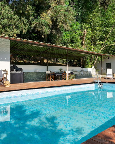 Villa Manganelli 12: Swimming Pool, Outdoor Furniture, Resort, Shade, Leisure, Sunlounger, Eco Hotel, Hotel, Deck, Chaise Longue