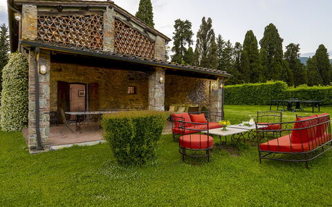 La Mandolata 12: Home, Cottage, Garden, Estate, Farmhouse, Backyard, Lawn, Yard, Brick, Villa