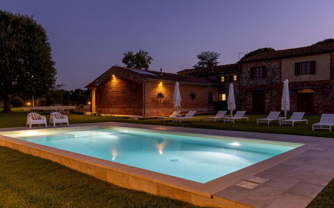 Tenuta Francigena 8: Swimming Pool, Estate, Resort, Hacienda, Farmhouse, Lawn, Thermae, Garden, Villa, Courtyard
