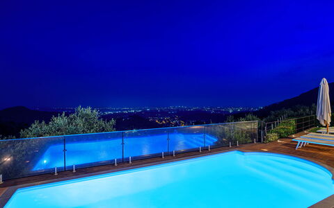Villa Jasmine 8: Blue, Swimming Pool, Resort, Eco Hotel, Leisure, Thermae, Hotel, Resort Town, Evening, Outdoor Furniture