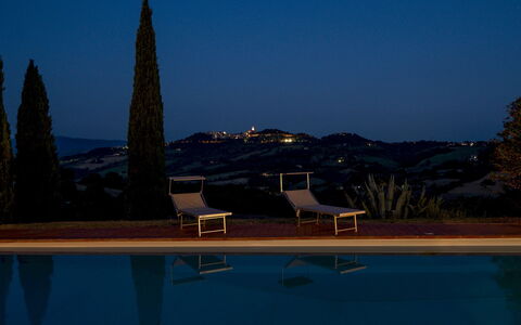 Villa la Pizzichina 10: Dusk, Evening, Swimming Pool, Eco Hotel, Sunset, Sunrise, Villa
