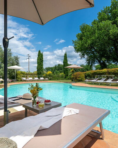 Podere Sant'Eugenio 14: Swimming Pool, Resort, Outdoor Furniture, Garden, Eco Hotel, Sunlounger, Thermae, Outdoor Table, Landscaping, Courtyard
