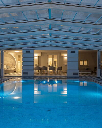Villa la Perla Bianca 10: Swimming Pool, Resort, Hotel, Design, Eco Hotel, Shade, Chair, Thermae, Sunlounger, Outdoor Furniture