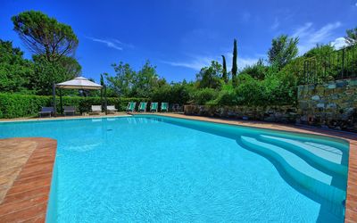 Casa Scopeti: Swimming Pool, Property, Real Estate, Leisure, Water, Resort, Vacation, Tree, Estate, Resort Town