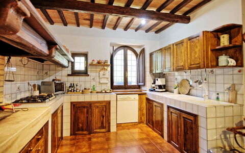 Casale Giulio: Countertop, Room, Property, Kitchen, Building, Furniture, Cabinetry, Interior Design, House, Ceiling