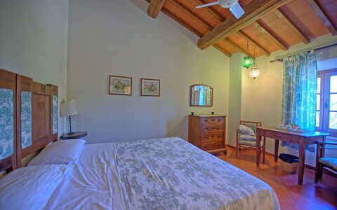 Il Frantoio: Bedroom, Room, Property, Furniture, Bed, Building, House, Ceiling, Real Estate, Interior Design