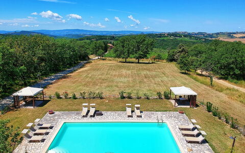 San Donato: Swimming Pool, Property, Vacation, Estate, Resort, Leisure, House, Grass, Building, Real Estate