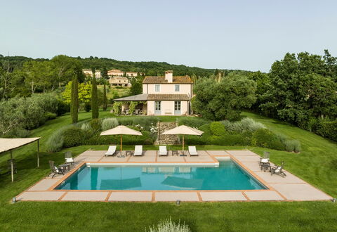 Villa Danilo: Sky, Swimming Pool, Building, Plant, Tree, Land Lot, Grass, Landscape, Rectangle, Natural Landscape