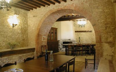 Laura: Building, Holy Places, Property, Room, Arch, Architecture, Interior Design, Furniture, Vault, Restaurant