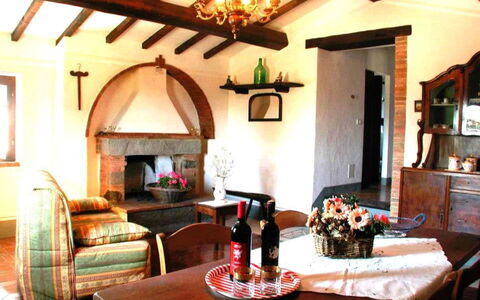 Fattoria la Gabola: Living Room, Room, Property, Interior Design, Furniture, Building, House, Home, Real Estate, Table