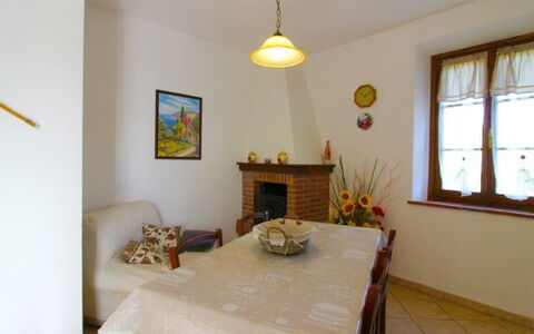 Villa Alabastro: Room, Property, Furniture, Interior Design, Yellow, House, Floor, Building, Dining Room, Table