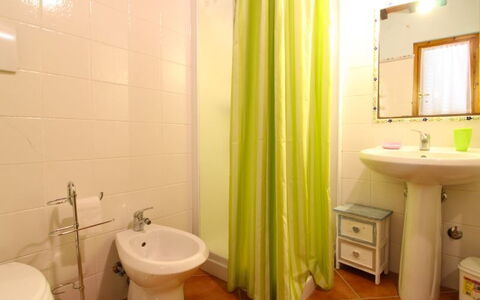 Le Balze: Bathroom, Property, Room, Interior Design, Curtain, Wall, Toilet, Real Estate, Bathroom Accessory, Plumbing Fixture