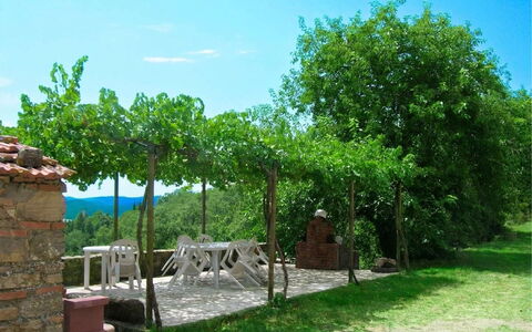Casa Rossa: Shade, Spring, Outdoor Furniture, Outdoor Table, Garden, Chair, Vineyard, Backyard, Plantation
