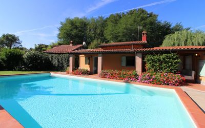 Pagliazzone: Water, Sky, Cloud, Property, Plant, Swimming Pool, Azure, Blue, Tree, Building