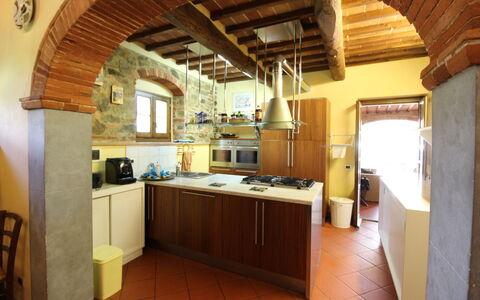 La Quiete: Building, Property, Room, Kitchen, Furniture, Interior Design, Countertop, House, Ceiling, Floor