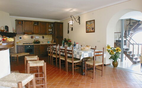 Villa Verniana: Room, Property, Building, Furniture, Dining Room, Floor, House, Interior Design, Real Estate, Table