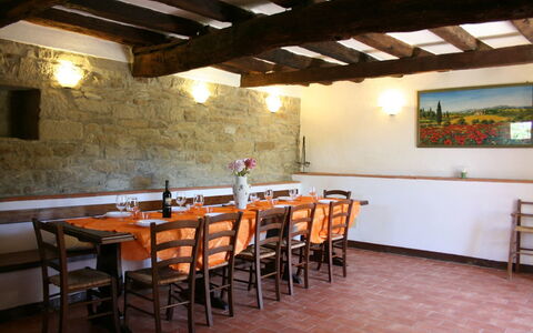 Borgo Antico: Building, Property, Restaurant, Room, Table, Interior Design, Floor, Furniture, Real Estate, House