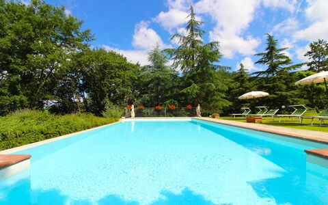 Villa Cecilia: Water, Cloud, Plant, Sky, Swimming Pool, Tree, Shade, Grass, Natural Landscape, Leisure