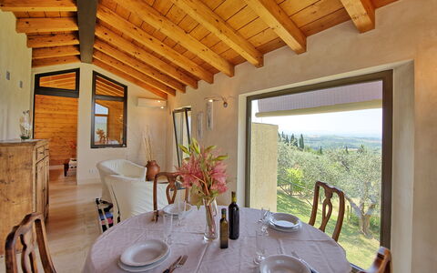 Casa Lucia: Property, Room, Building, Dining Room, House, Real Estate, Interior Design, Furniture, Table, Ceiling