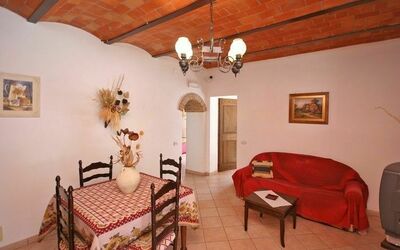 Pienza a: Room, Property, Furniture, Building, Interior Design, Ceiling, Table, Real Estate, House, Dining Room