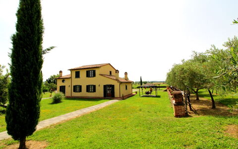 Podere Marcigliano: Sky, Plant, Property, Building, Nature, Window, Land Lot, Tree, House, Grass
