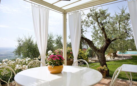 Nel Guasto: White, Property, Interior Design, Room, House, Home, Table, Building, Real Estate, Tree