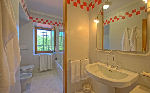 Villa Crispinino: Bathroom, Room, Property, Interior Design, Building, Real Estate, House, Floor, Architecture, Ceiling