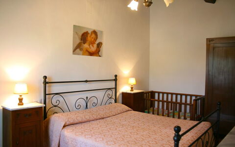 Casa Antica: Bedroom, Bed, Room, Furniture, Property, Bed Sheet, Bed Frame, Bedding, Floor, Building