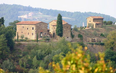View of the Hamlet from Montefioralle