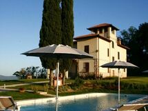 Wiew from swimming pool