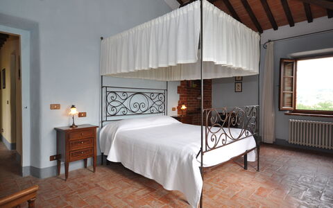 Villa Gaeta: Bedroom, Furniture, Bed, Room, Property, Bed Sheet, Bed Frame, Interior Design, Suite, Building