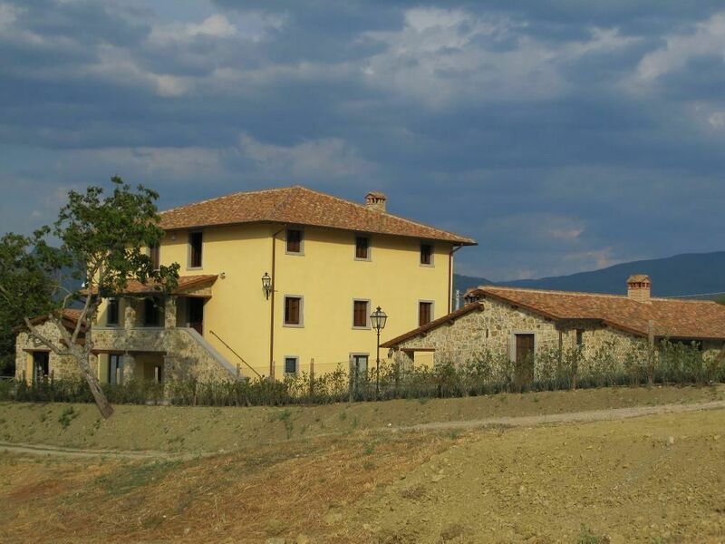 The entrance of Borgo La Casa