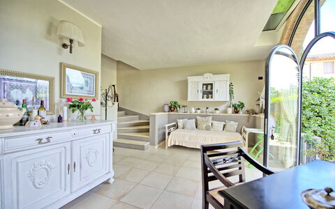 Villa Diletta: Property, Room, Building, Green, Furniture, Interior Design, House, Real Estate, Home, Floor