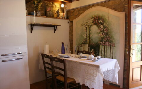 La Casina del Bosco: Room, Property, Furniture, Building, Interior Design, Dining Room, Wall, Table, Real Estate, Restaurant