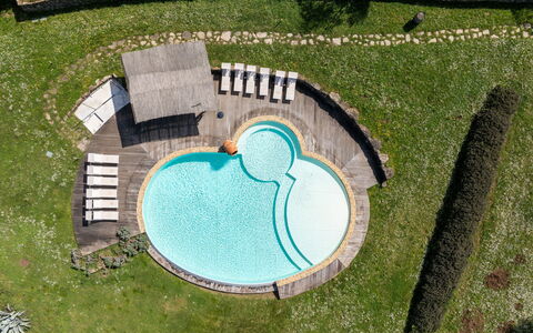 Villa Ferdinando: Swimming Pool, Resort, Water Feature, Thermae, Backyard, Yard, Outdoor Furniture, Landscaping, Shade, Design