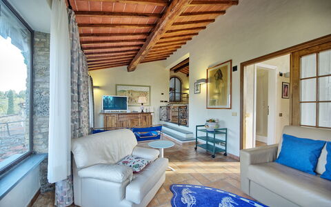 Poggiluglio: Property, Room, Furniture, Building, Interior Design, House, Real Estate, Living Room, Bedroom, Home