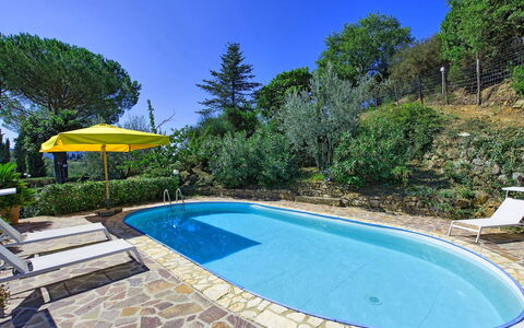 Bigiolo a Melazzano: Swimming Pool, Property, Real Estate, House, Estate, Home, Leisure, Backyard, Building, Vacation