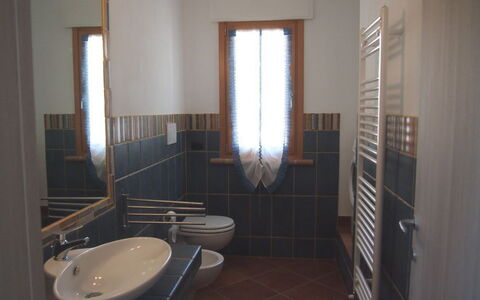 Villa Dei Cipressi: Room, Bathroom, Property, Floor, Building, Tile, Real Estate, House, Architecture, Interior Design